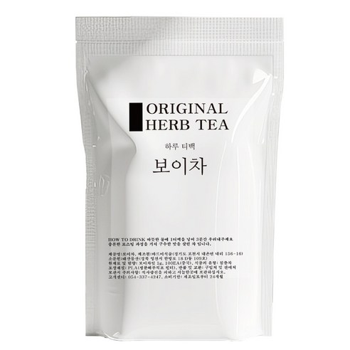 운남성 보이차 생분해 티백, 1개, 100개입, 1g