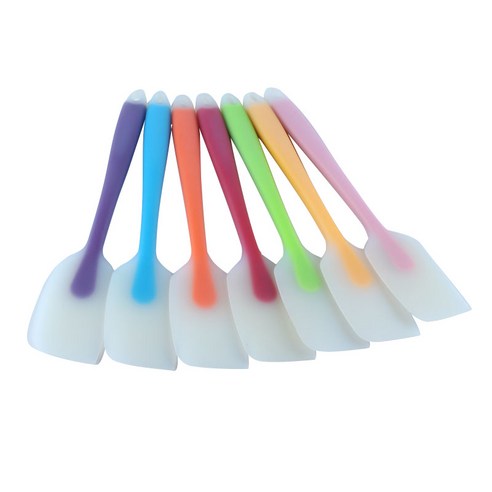 1 pcs Colorful Silicone Cream Spatula Flexible Butter Scraper Non-stick ...