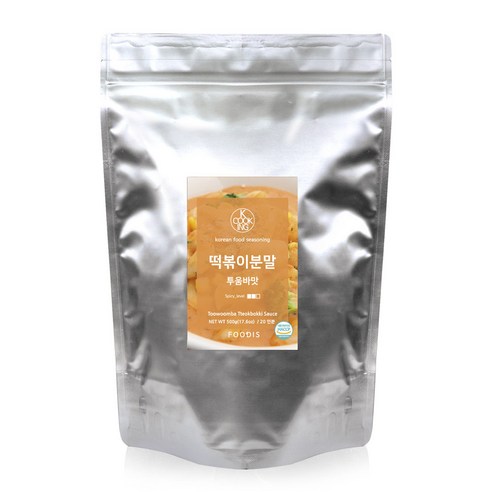 케이쿠킹 로제 떡볶이 투움바 떡볶이소스 분말, 1개, 500g