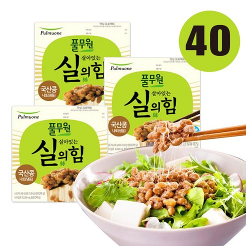 생산직송 풀무원 매일아침 순생나또 x 48팩, 99g, 24개