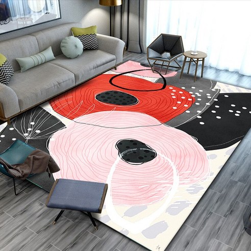 대리석 현대 럭셔리 카펫 거실 침실 큰 영역 러그 녹색 기하학적 3D 인쇄 안티-슬립 카펫 바닥 매트, {"크기":"40x60cm"}, 21