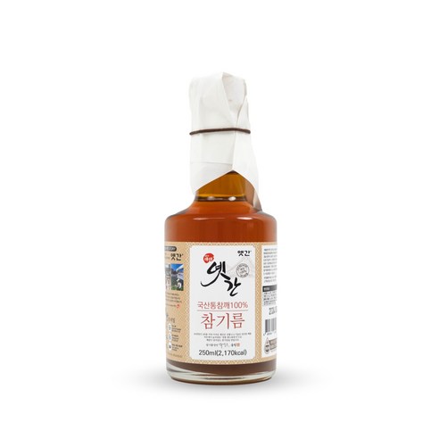 옛간 국산 참기름 250ml, 1개