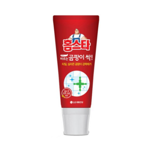 홈스타 바르기만 하면 곰팡이싹 세정제, 120ml, 1개