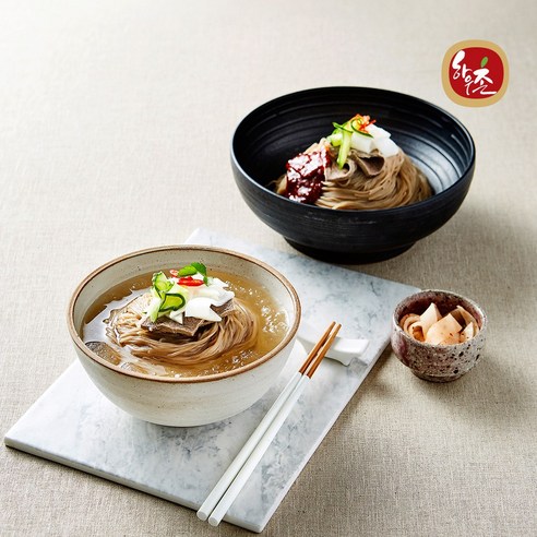 쫄깃한 면발에 시원한 육수, 집에서 즐기는 오장동 냉면의 감동! 하우촌오장동냉면