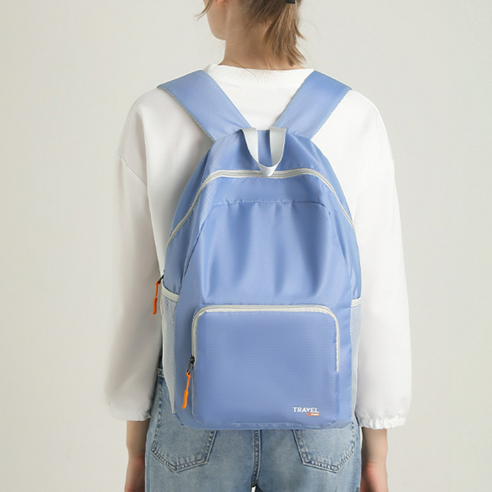 가볍게 떠나는 자유, 월간리빙 접이식 초경량 백팩