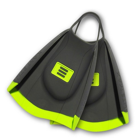 DMC 엘리트 맥스 숏핀 오리발 ELITE MAX 가방 증정, 차콜