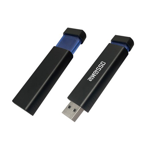 리뷰안 MLC USB 외장 SSD 고성능 3.0 메모리 UX300 + C타입 젠더 + Key ring + 보관 케이스, 128GB