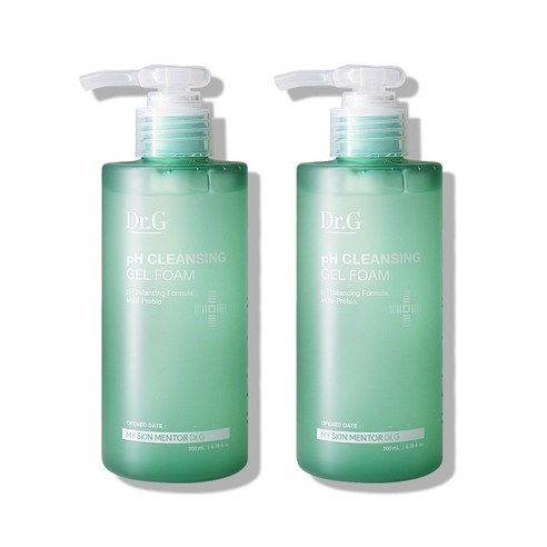 닥터지 약산성 클렌징 젤 폼 200ml, 2개