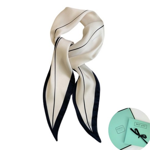 워니비 여성 스카프: 봄날의 설렘을 담은 선물 상자 킨더살몬스카프