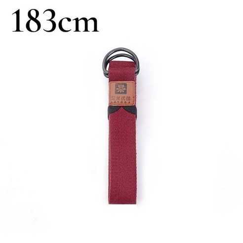 플라잉 요가 해먹 디럭스 엑스트라 롱 코튼 스트랩 D링 포함, 매화-183cm