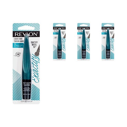 레브론 컬러스테이 이그젝티파이 리퀴드 라이너 1.0ml, 104 Mermaid Blue, 4개