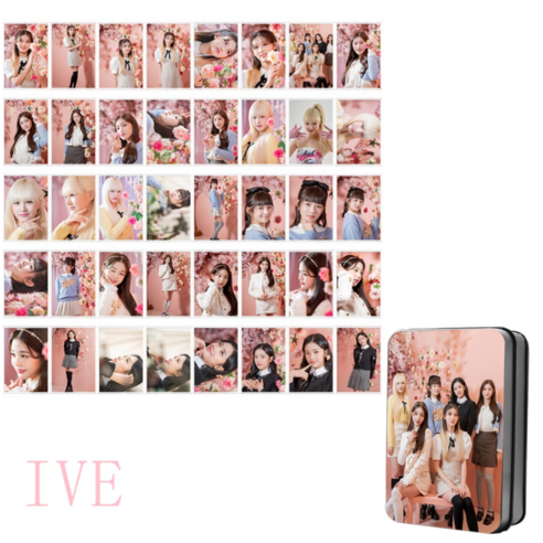 아이브(IVE) 굿즈 포카 ELEVEN 싱글1집앨범 굿즈 단체 개인 포터카드40장 7종세트