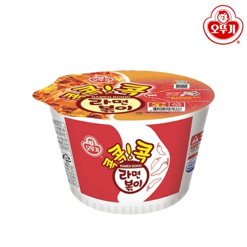 오뚜기 콕콕콕 라면볶이 큰컵 120g 12개