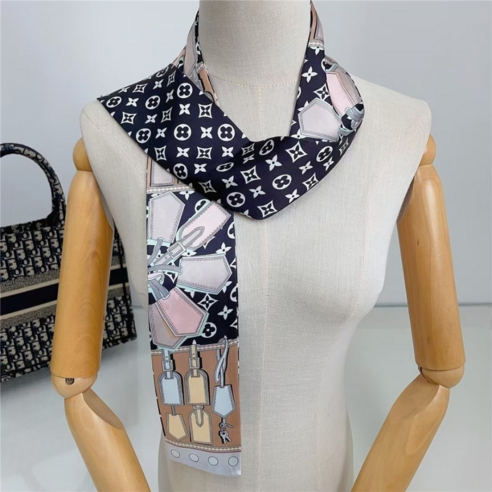 봄바람에 실어오는 우아함, 벨라제이 실키 롱타이 스카프