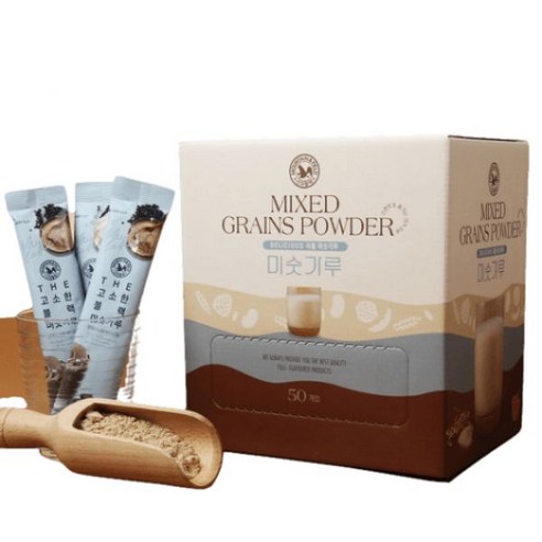 산과들에 더고소한블랙 미숫가루 50스틱, 1개, 50g