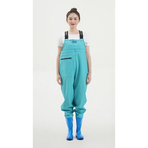 가슴장화 갯벌 체험옷 해후질 낚시 위이더 남녀공용, 공룡