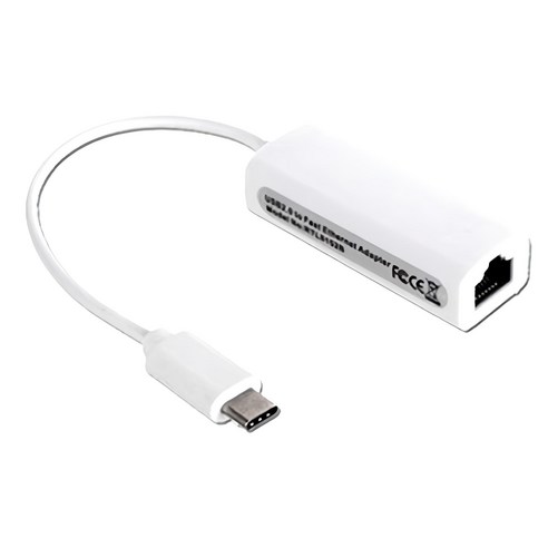 뉴비아 C Type 랜젠더 케이블, 혼합 색상, 1개