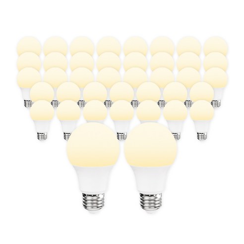 라인라이팅 LED 샤인 벌브 12w, 40개, 전구색