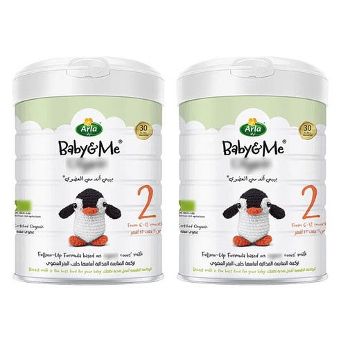 Arla 키즈 앤 미 분유 2단계, 800g, 2개