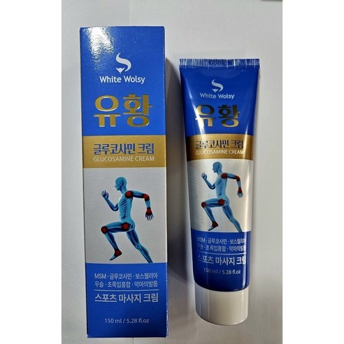 유황 크림, 2개, 150ml