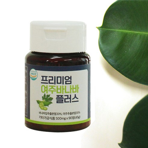 [여주바나바] 당뇨 다이어트 한방에 해결 플러스정(500mg 90정/1개월분), 1개, 90정