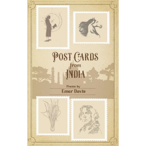 (영문도서) Postcards from India: Poems by Emer Davis Paperback, Browser, English, 9788194954217