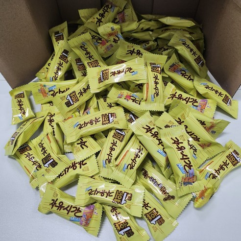 해태 미니 자유시간 간식용 초콜릿 초코바, 10g, 10g, 160개