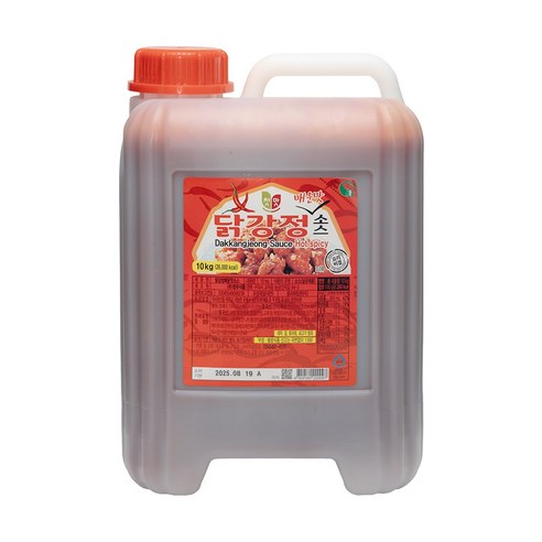 청우식품 첫맛 닭강정 매운맛소스, 1개, 10kg