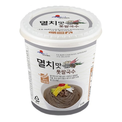 완도바다식품 멸치맛 톳 쌀국수 82g