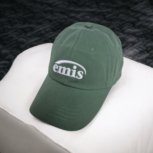 [국내매장판] 24FW 이미스 리뉴얼 그린 모자 – NEW LOGO EMIS CAP(RENEWAL)-GREEN 이미스모자