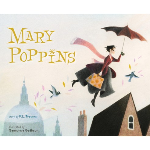 (영문도서) Mary Poppins Hardcover, Clarion Books