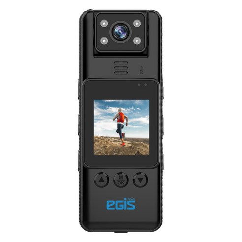 EGIS EG-A24 바디캠 일상 기록 블랙박스 카메라, EG-A24 바디캠+256GB메모리