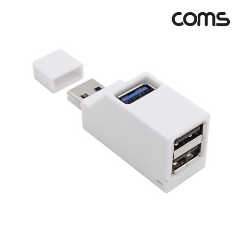 IH425 3포트 USB 허브 USB3.0 1P / USB 2.0 2P 화이트