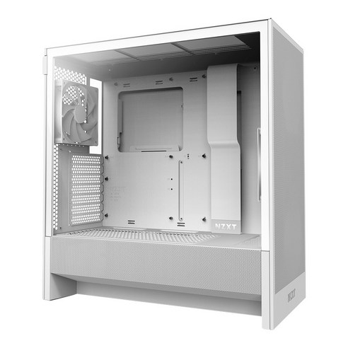 NZXT H5 Flow V2 매트 화이트: 아름다움과 성능의 완벽한 조화