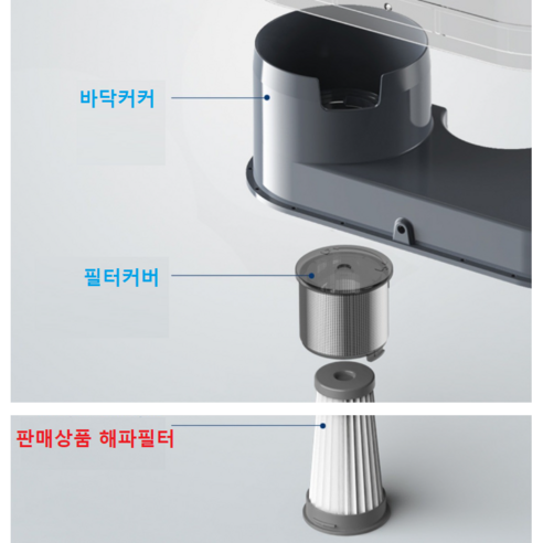 깨끗한 공기를 유지할 수 있는 고품질 필터