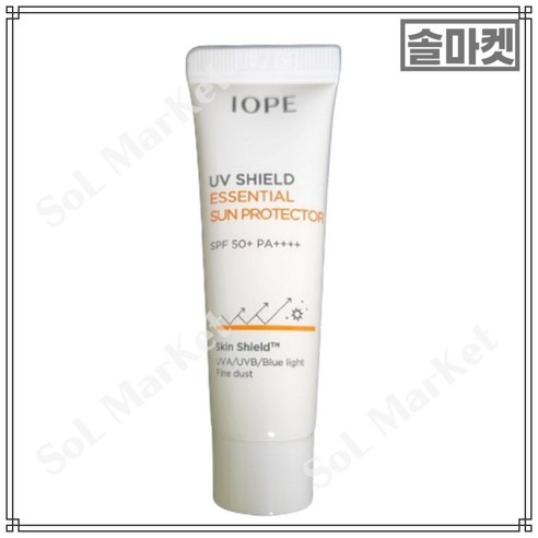 솔마켓 아이오페 UV 쉴드 에센셜 선 프로텍터 10ml(SPF50+ PA++++) 솔마켓, 쉴드 에센셜 선 프로텍터 10ml