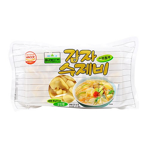 칠갑 감자수제비380g, 380g, 29개 수제비정처기 Best Top5