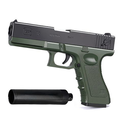 전술적인 즐거움과 창의적 놀이의 완벽한 조화: UB 글록 19 소음기 탄피 배출 너프건 리뷰 글록19