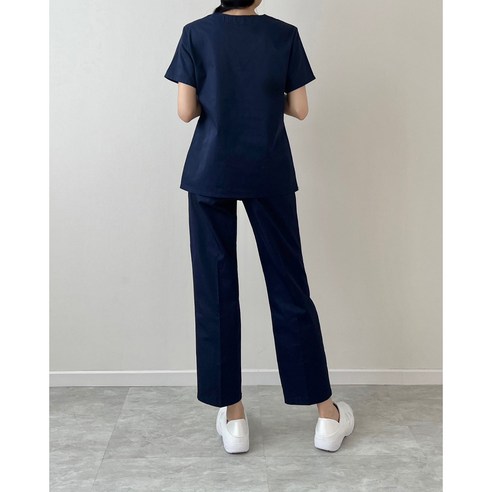 올유니폼 배색 블루 TC 스크럽복, 당신의 편안함과 전문성을 책임집니다!