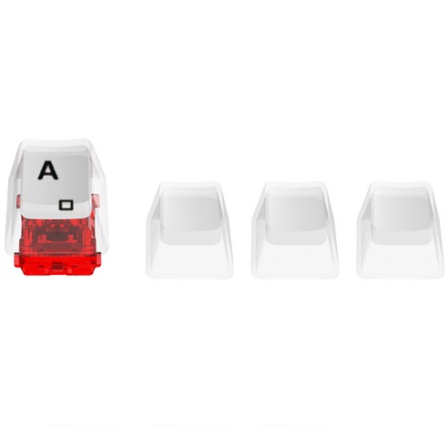 지클릭커 GK-901X 슈퍼히어로 투명 크리스탈 키캡 LED 게이밍 USB 적축 기계식 키보드는 디자인과 성능을 겸비한 고품질 키보드입니다.
