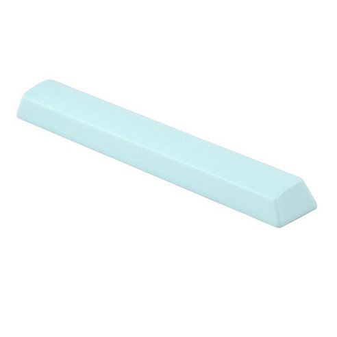 6.25U R1 PBT 스페이스바 Keycaps 다채로운 MX 클론 스위치 기계식 키보드 게임, 라이트 블루, 120x20x10mm