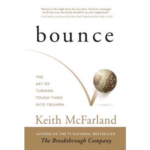 (영문도서) Bounce: The Art of Turning Tough Times in Triumph Hardcover, Red Strategy Group, English, 9780692188989