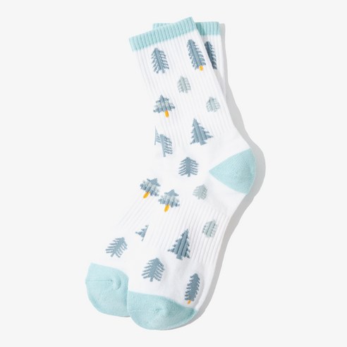 [국내정식매장] 노스페이스 등산 양말 The North Face CAMPING COOLMAX MID SOCKS - OFF_WHITE, 240MM(M), 1개