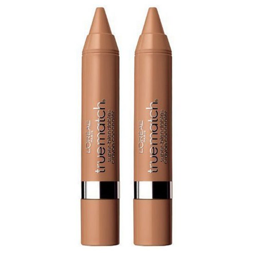 로레알파리 트루 매치 크레용 컨실러, Medium/Deep Neutral, 2개