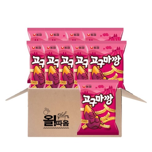 (올따옴) 농심 고구마깡 83g 10개
