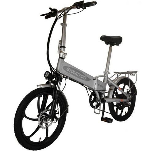 EUROBIKE 성인용 전기 자전거 접이식 1000W 고속 브러시리스 모터 탈착식 48V 1218AH 리튬 배터리 20인치 7단 프론트 포크 서스펜션, 12A 48V 로드 자전거