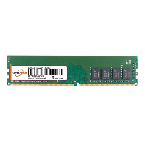 Youmine WALRAM Ram 메모리 모듈 카드 4GB DDR4 2133Mhz Pc4-2133 288Pin 데스크탑 메모리에 적합, 녹색