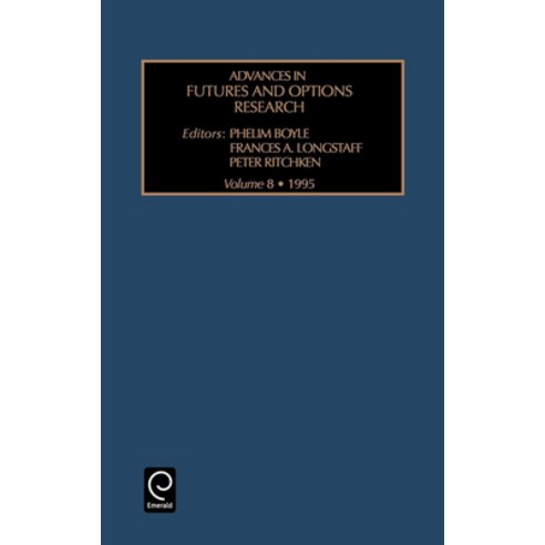 (영문도서) Advances in Futures and Options Research Hardcover, Jai Press Inc., English, 9781559388528