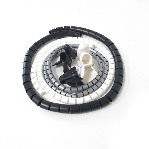 매직케이블 전선정리 케이블 선보호 선정리 16mm 22mm 28mm 32mm, 매직케이블-블랙32mm, 1개