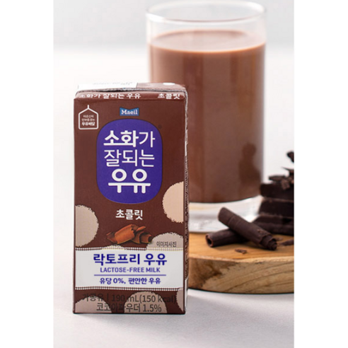 소화가잘되는우유 초콜릿, 190ml, 120개